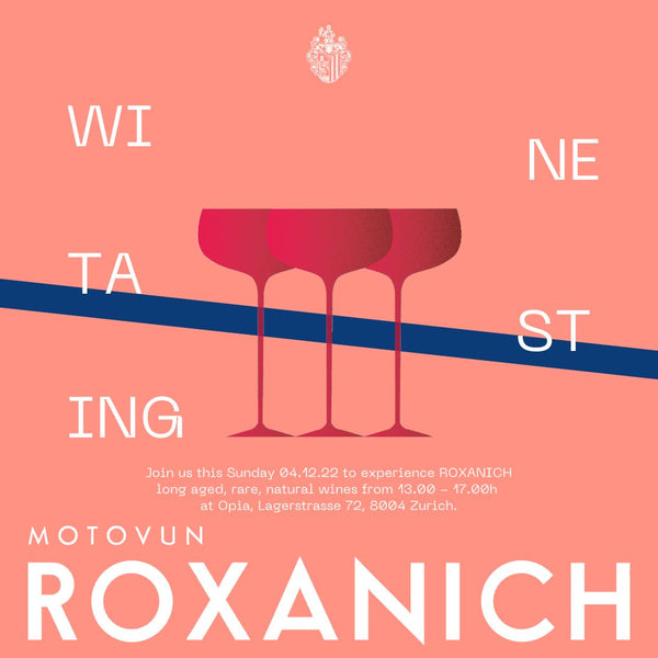 Roxanich wine tasting with Brand New Wines