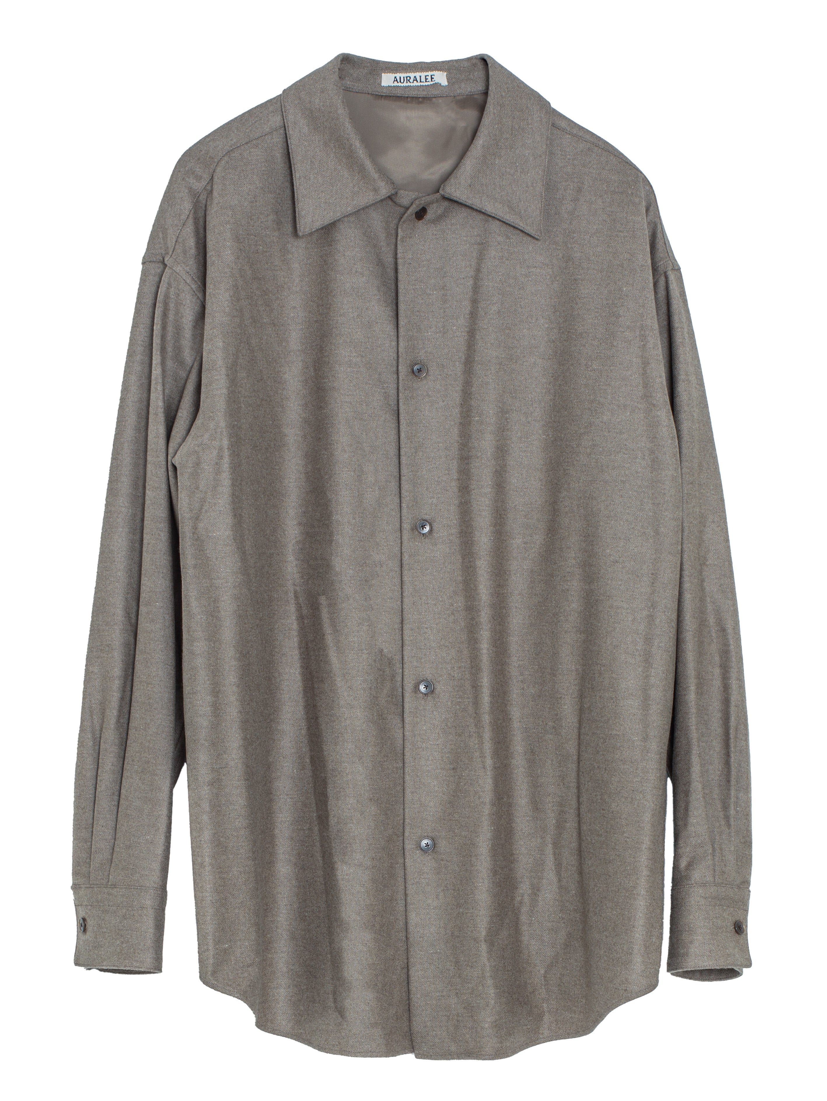 【美品】AURALEE WOOL FULLING FLANNEL SHIRTS AURALEE_A22AS01CF-Wool-Fulling