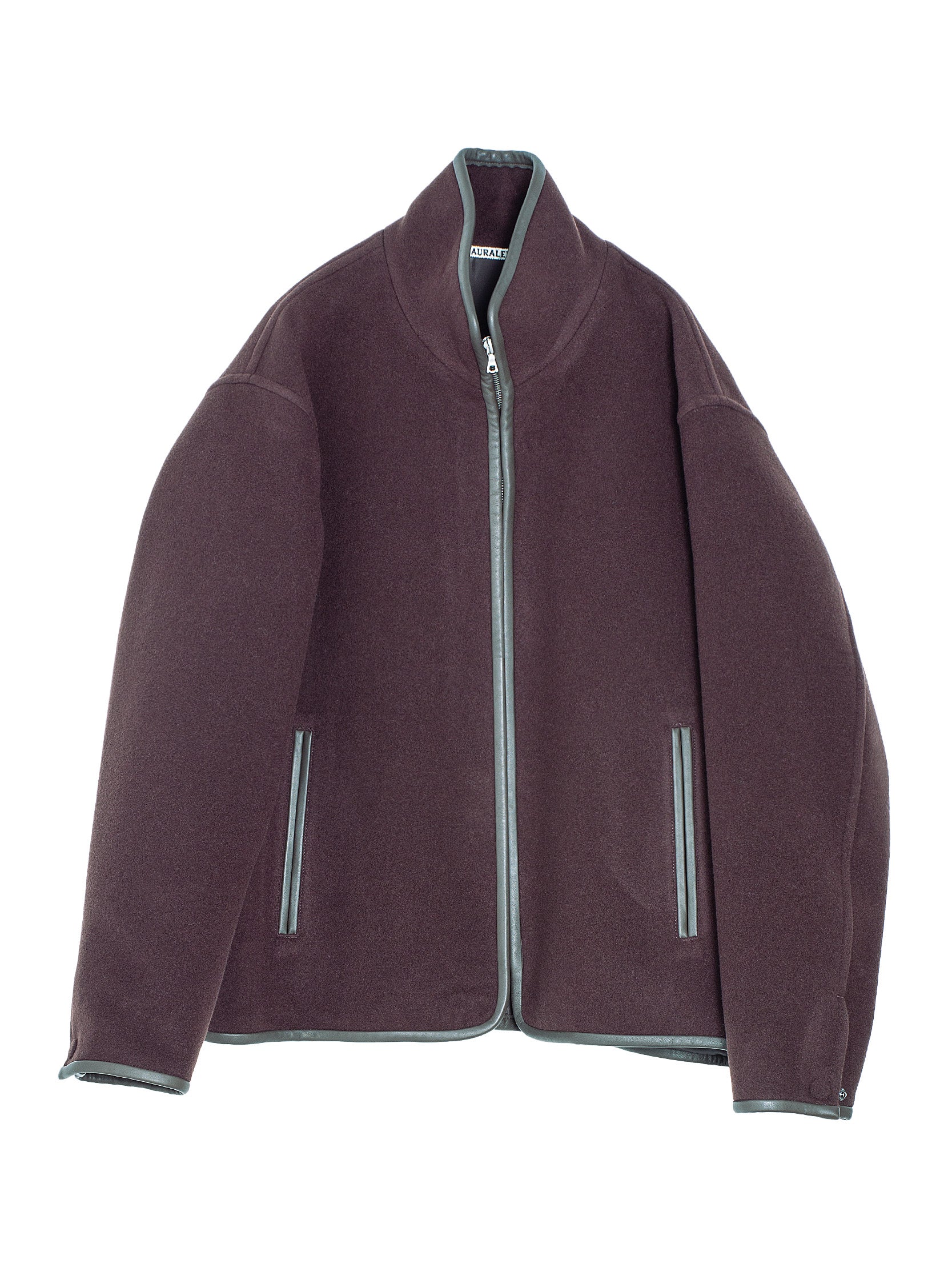 りょうSuper130'sWOOL DOUBLE CLOTHBLOUSON Super130's Wool Double Cloth Blouson｜Light Gray – Cornier