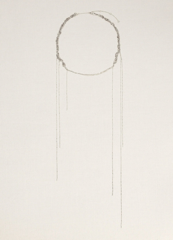 Tangle Necklace Silver