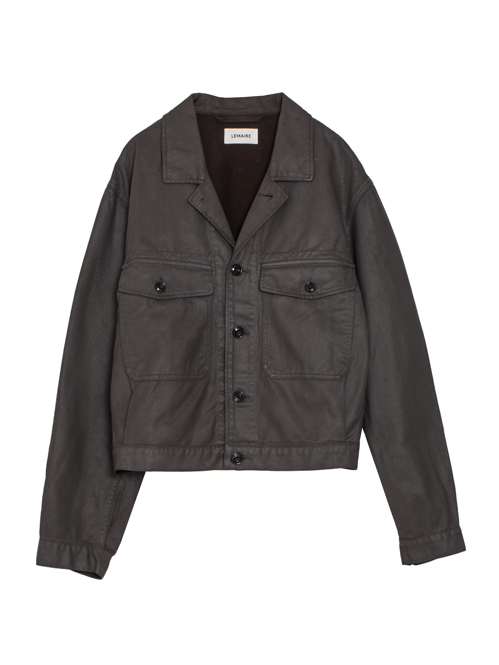 Lemaire Trucker Jacket Dark Chocolate – Opia