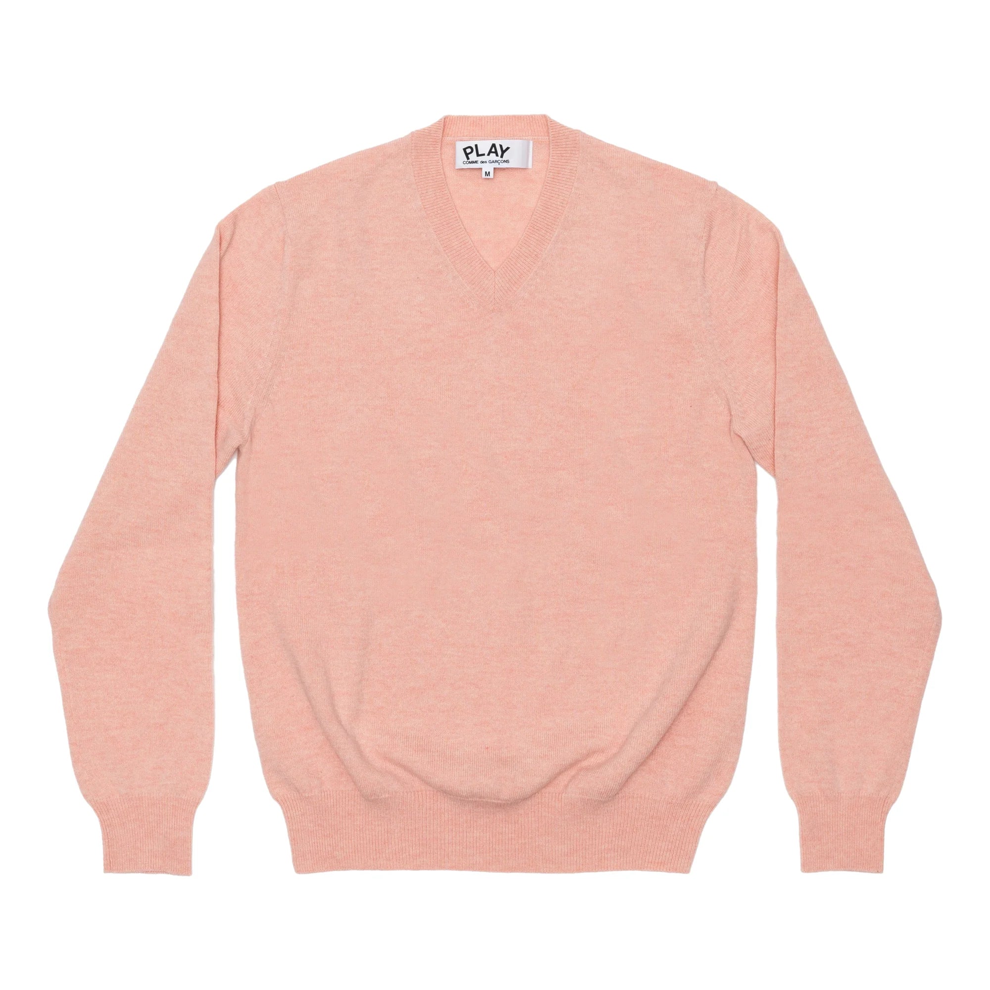tricot COMME des GARCONS  上下SET PLAY V-Neck Cardigan Invader Emblem Grey – COMME des GARÇONS