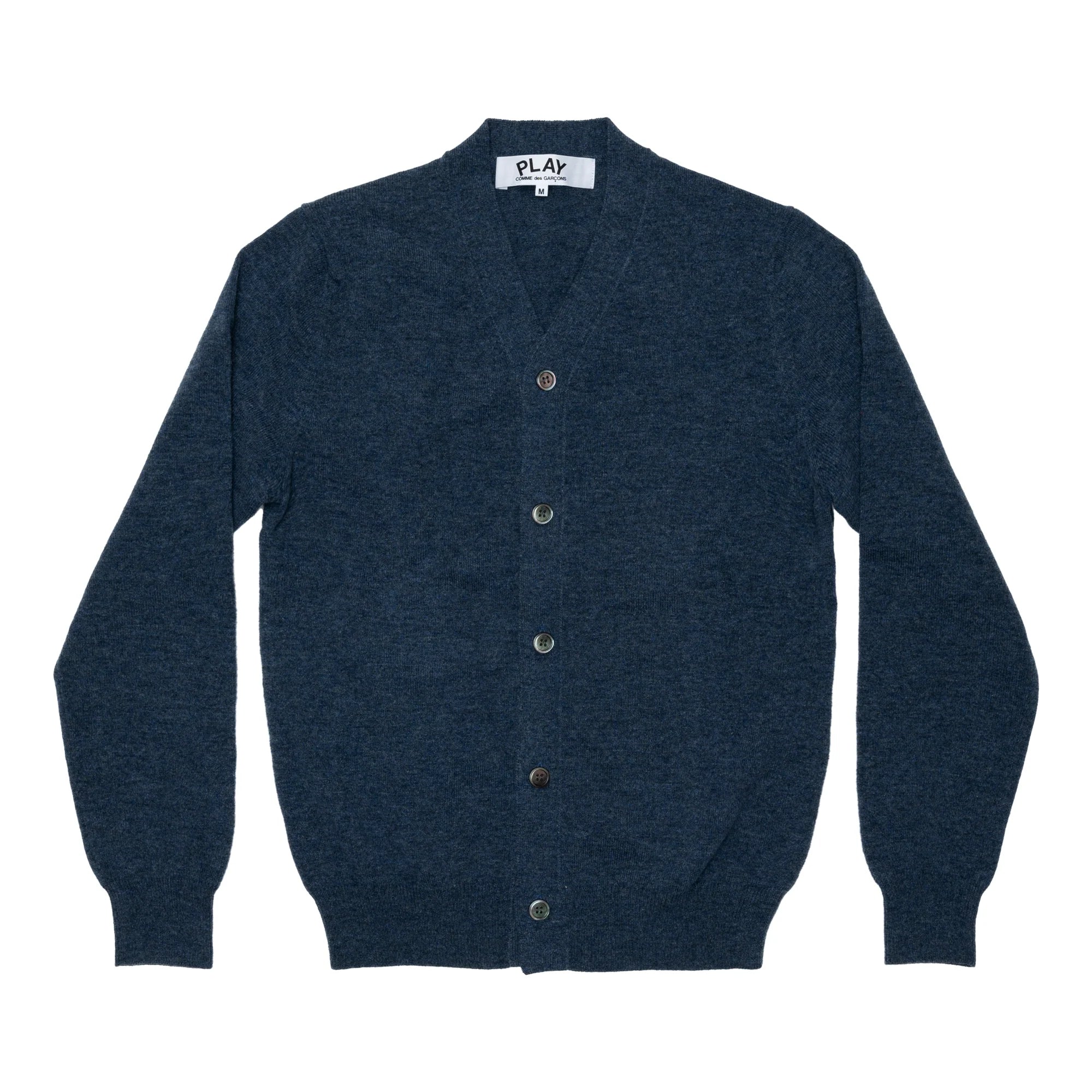 Comme des Garçons Play Mens Cardigan Blue – Opia