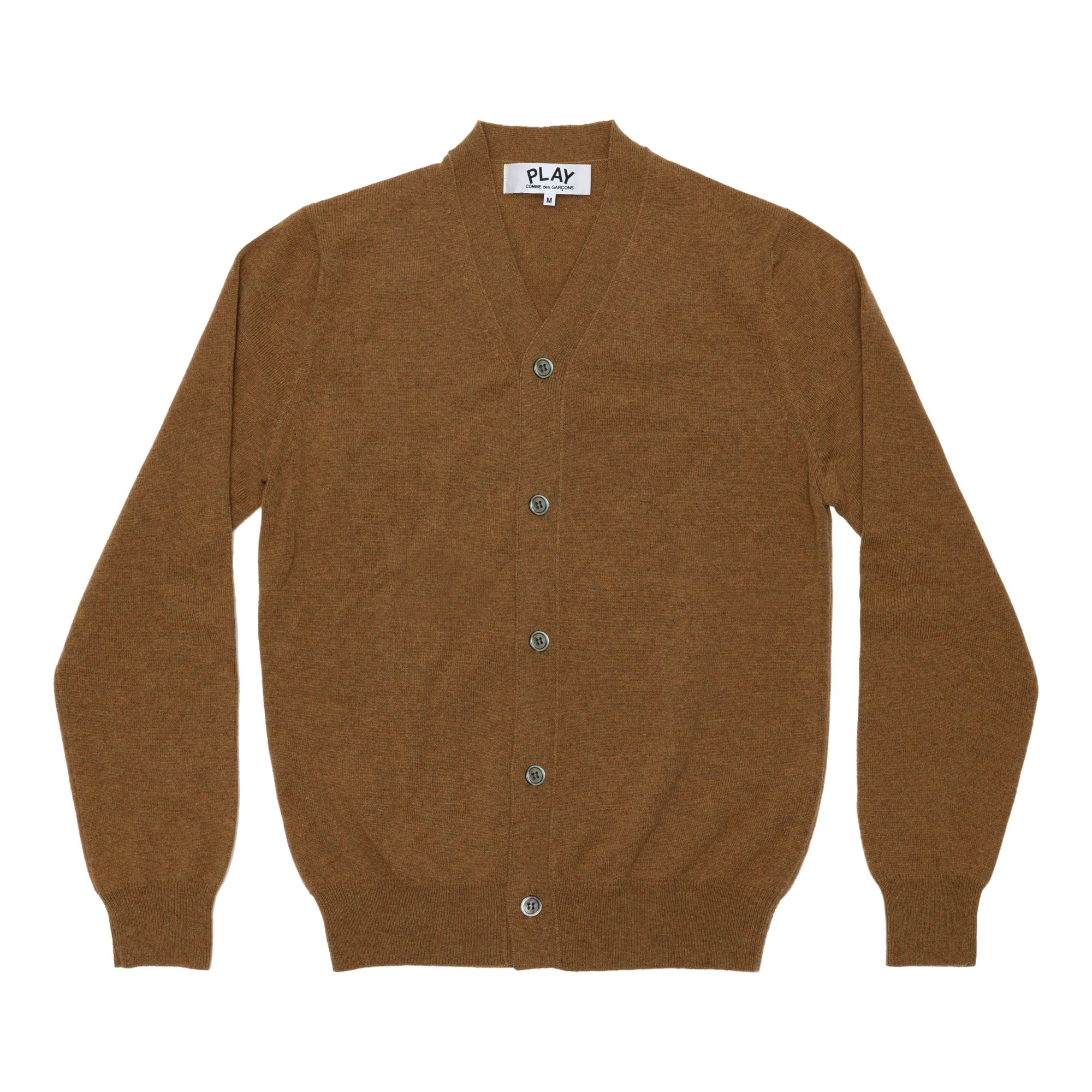 Comme des Gar ons Play Mens Cardigan Camel Opia