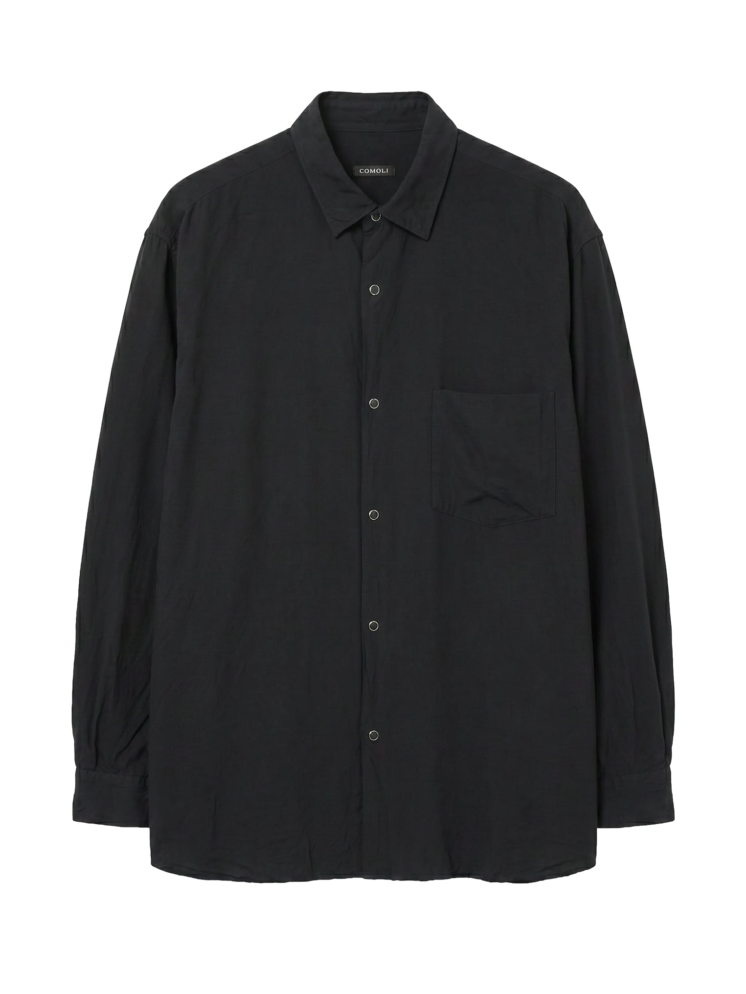 Comoli Rayon Comoli Shirt Black – Opia