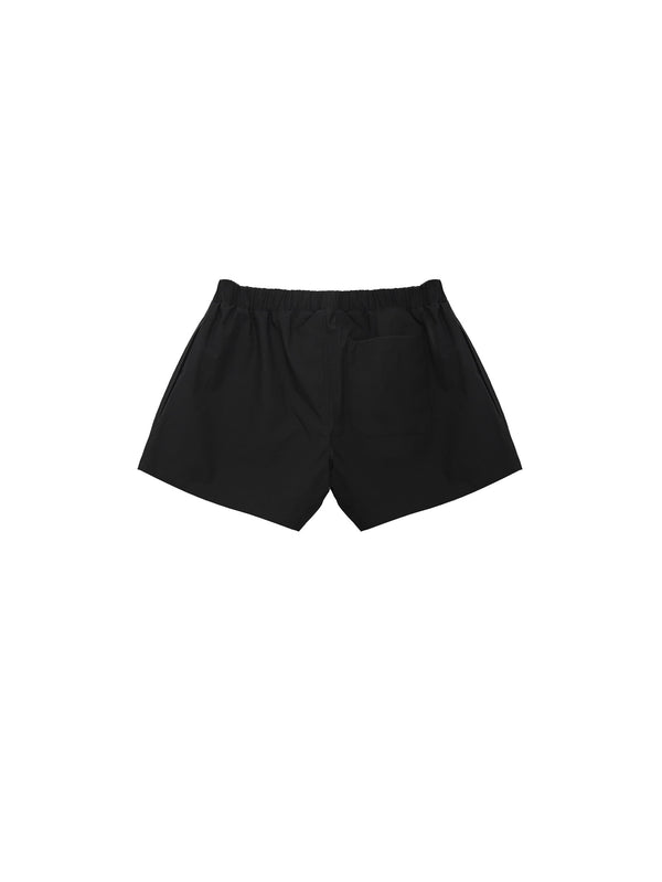 Shorts Cotton Waxed Black