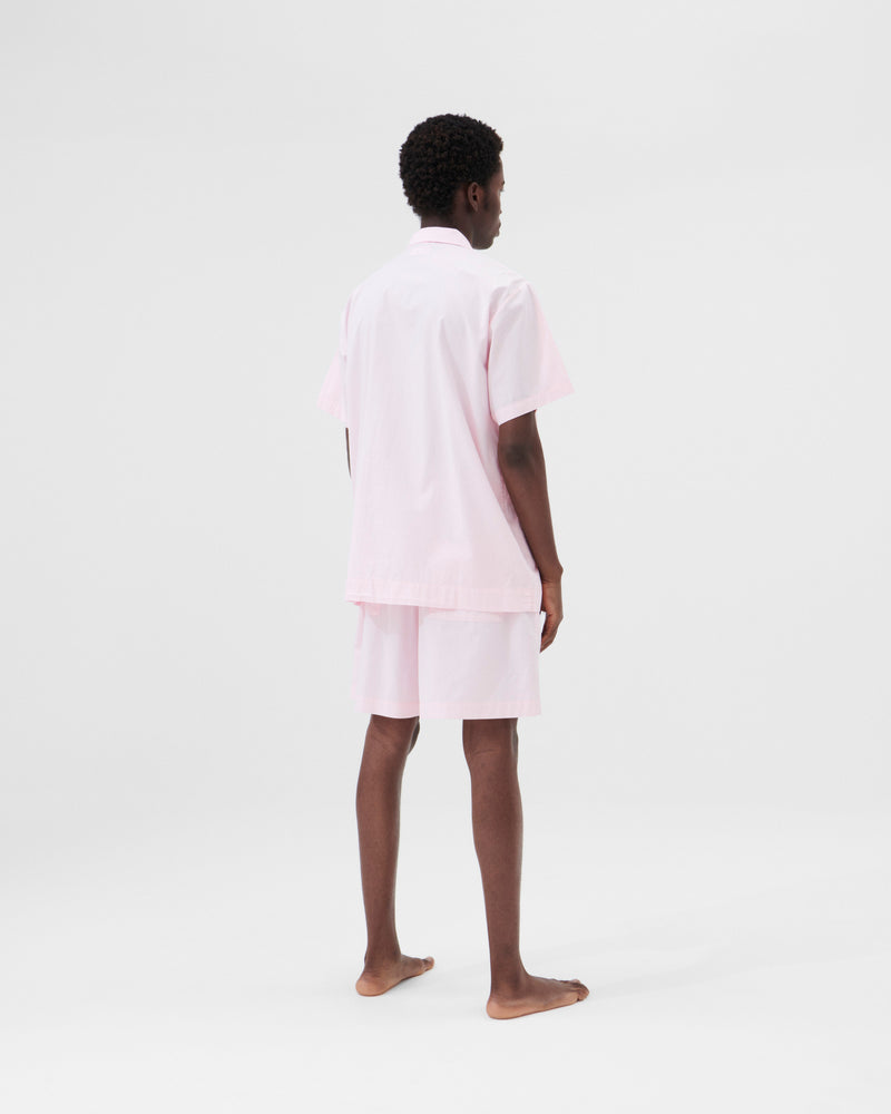 Cotton Poplin Pyjamas Shorts Soft Pink