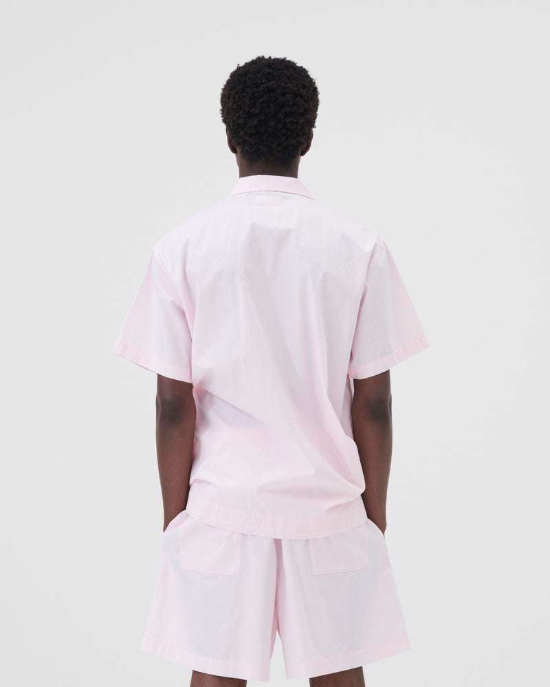 Cotton Poplin Pyjamas Shorts Soft Pink