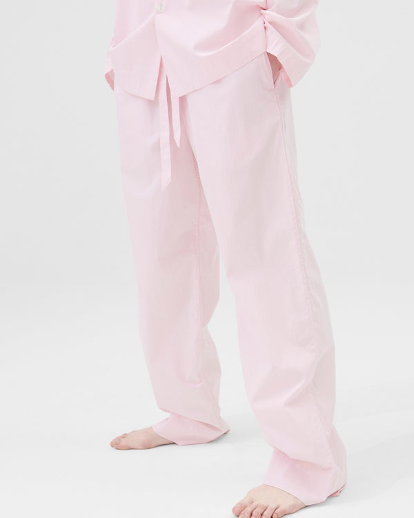 Cotton Poplin Pyjamas Pants Soft Pink