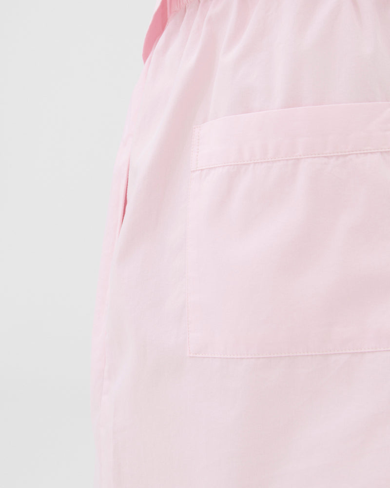Cotton Poplin Pyjamas Shirt Soft Pink