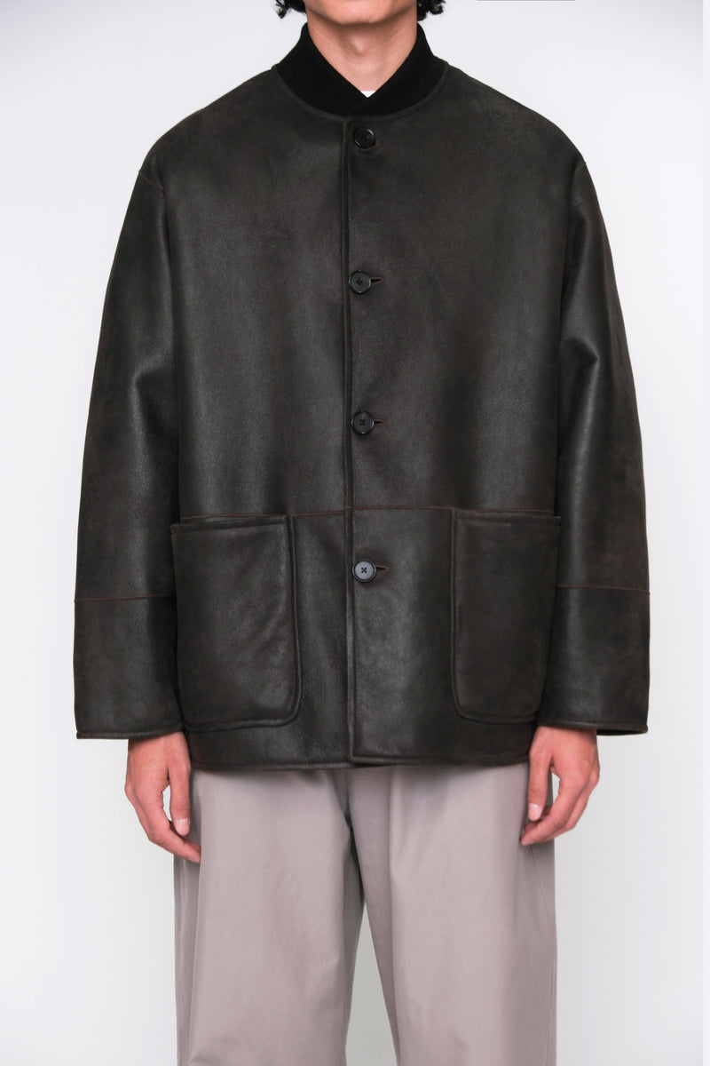 Mouton Car Club Coat Black