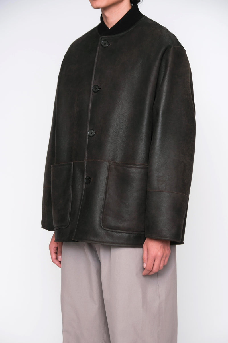 Mouton Car Club Coat Black