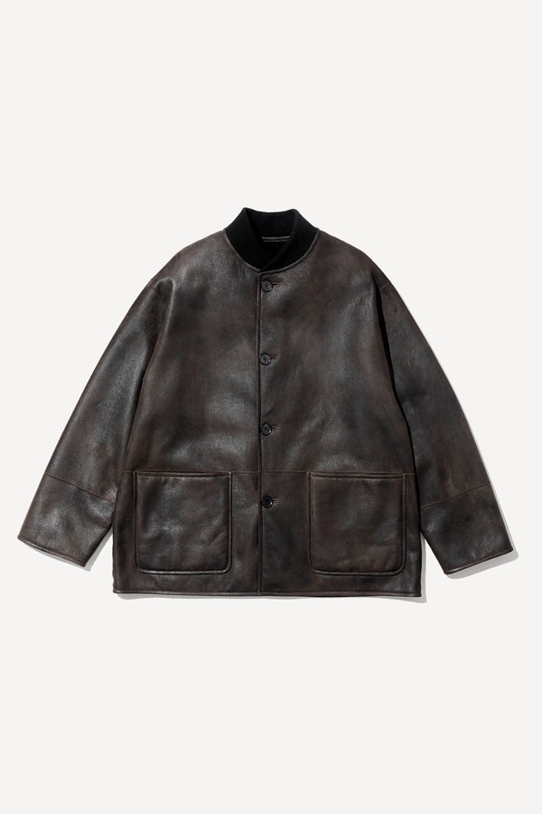 Mouton Car Club Coat Black