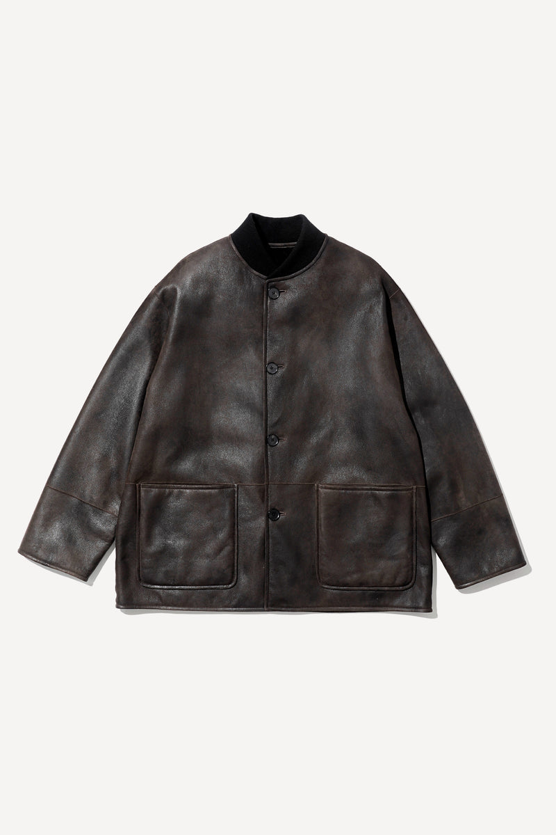 Mouton Car Club Coat Black
