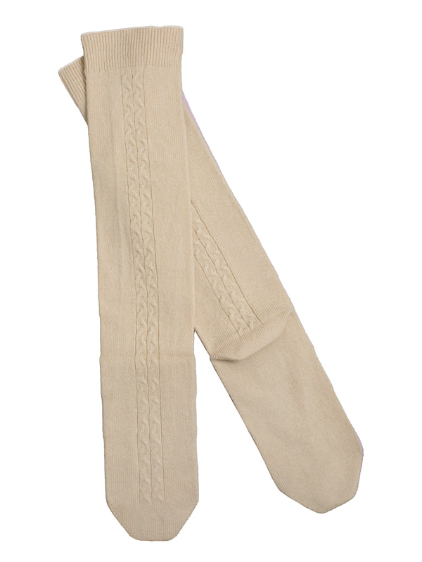 Cashmere Socks Cream