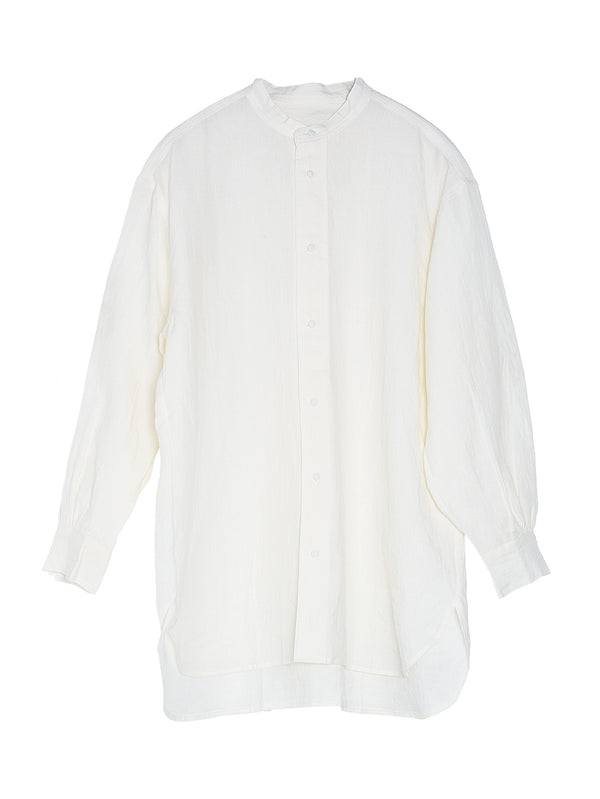 High Count Linen Classic Shirt White Cosmic Wonder