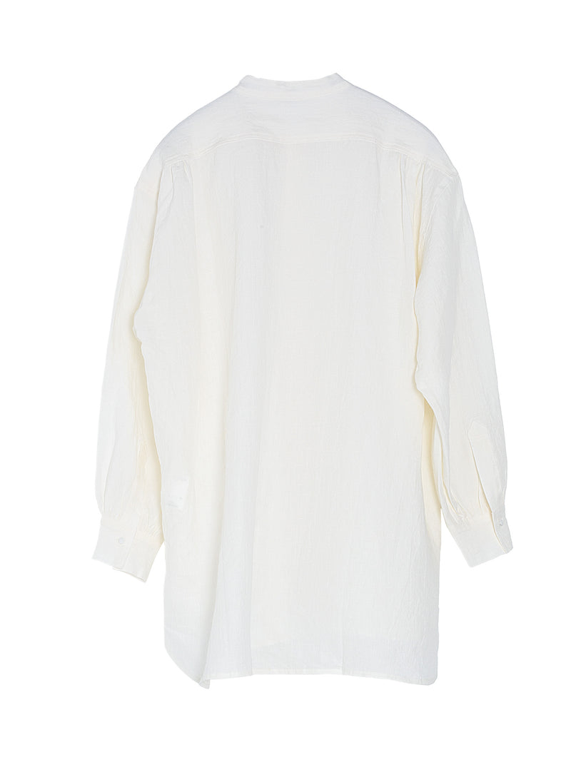 Cosmic Wonder High Count Linen Classic Shirt White