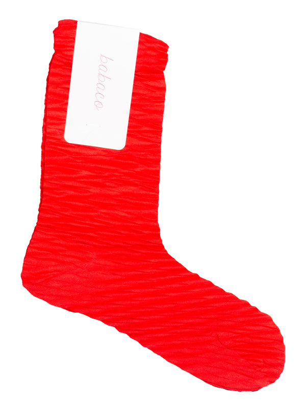 Crushed Socks Poppy
