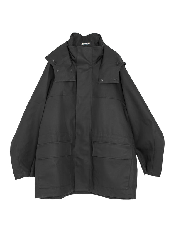 Men's High Density Bonded Cotton Gabardine Blouson Dark Navy