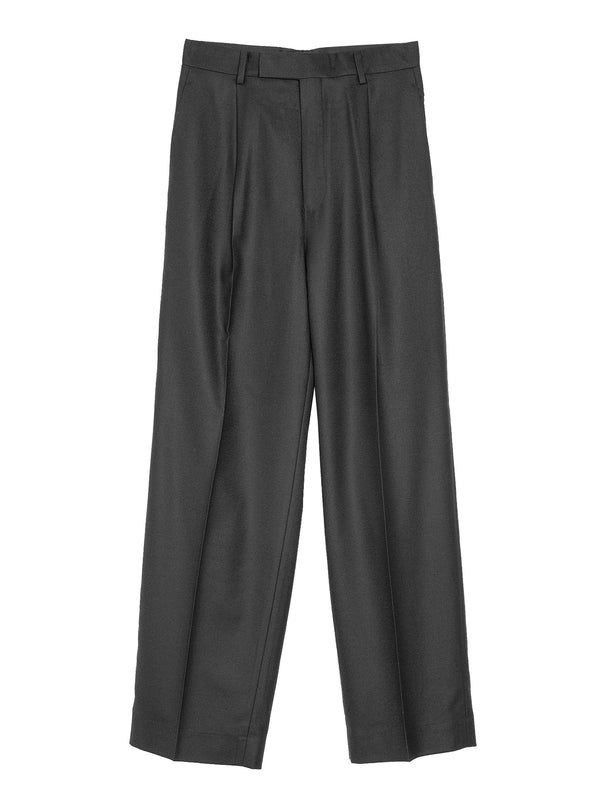 Women's Super Light Wool Slacks Black