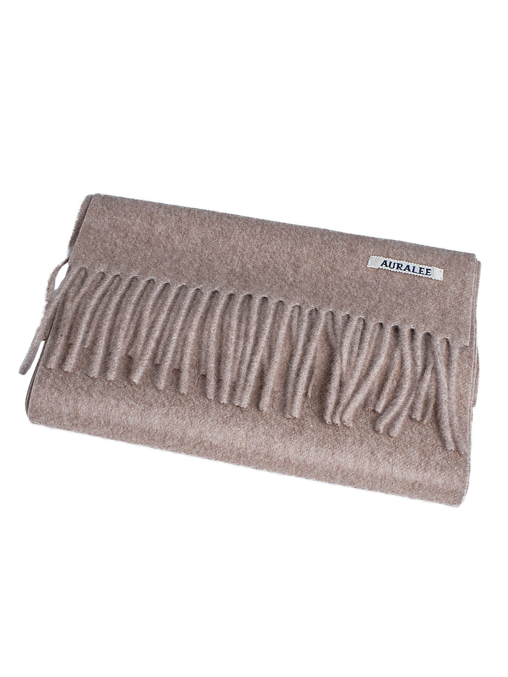 Auralee Baby Cashmere Long Stole Natural Brown – Opia