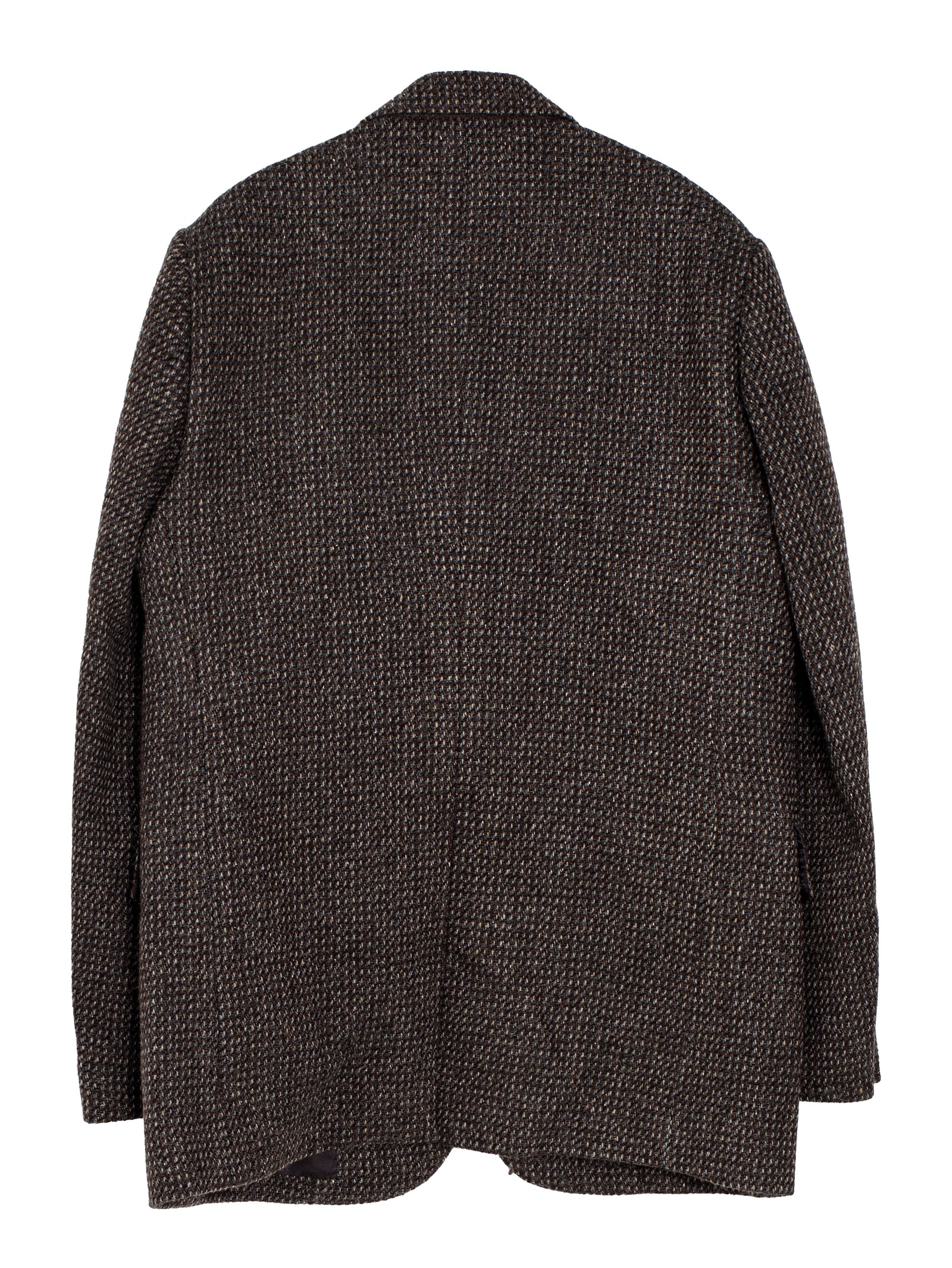 Auralee Women's Alpaca Wool Silk Tweed Over Jacket Grey