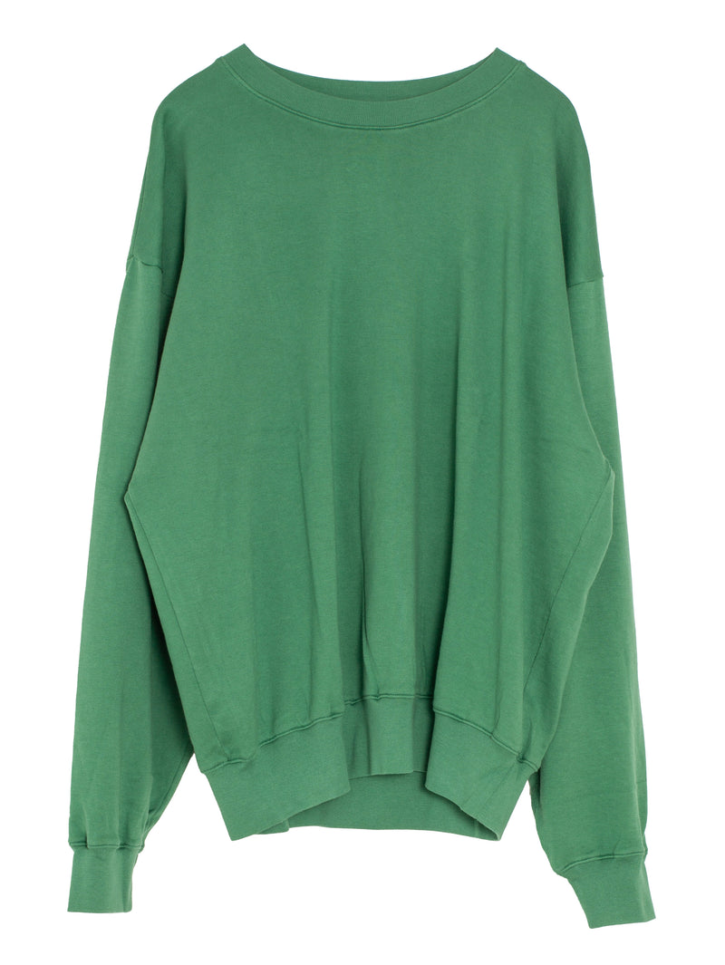Men's Super High Gauge Sweat Pullover Green