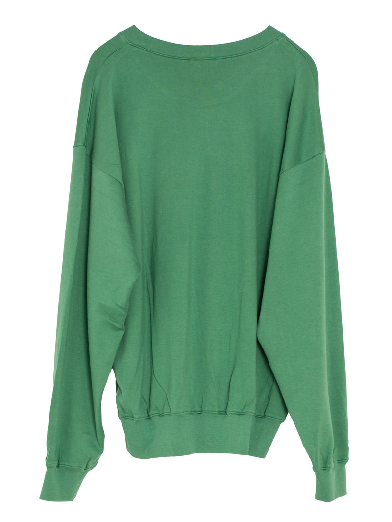 Men's Super High Gauge Sweat Pullover Green
