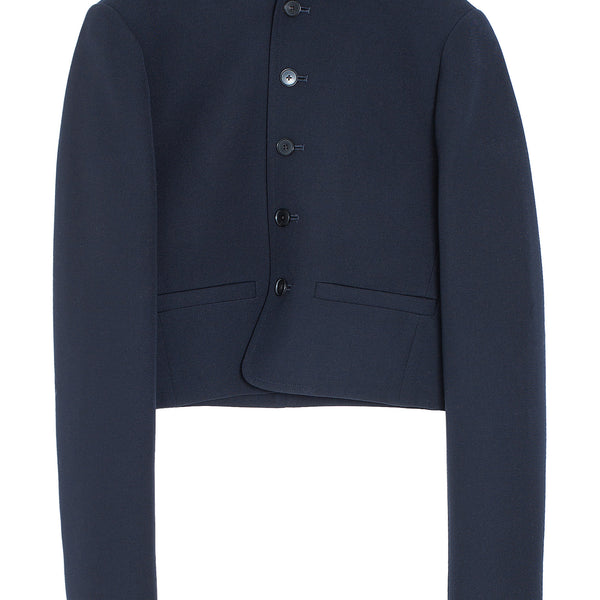 HIGH DENSITY WOOL TWILL SHORT JACKET Auralee Women's High Density