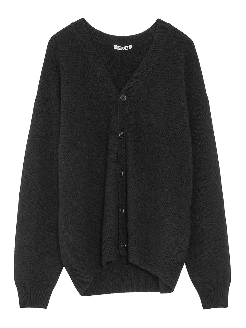 Women's Baby Cashmere Knit Cardigan Top Black