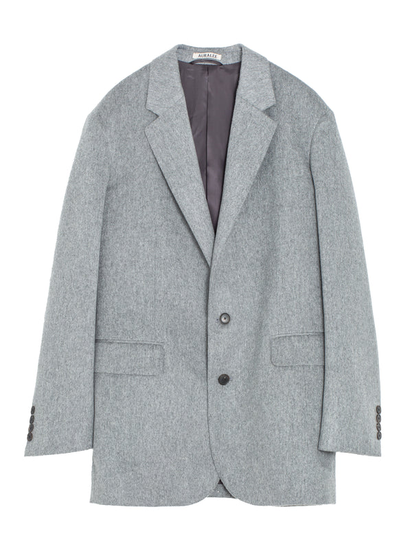 Women's Cashmere Moleskin Jacket Top Grey