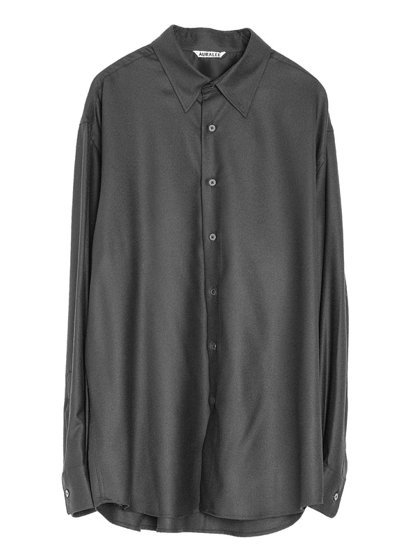 Men’s Super Light Wool Shirt Light Black