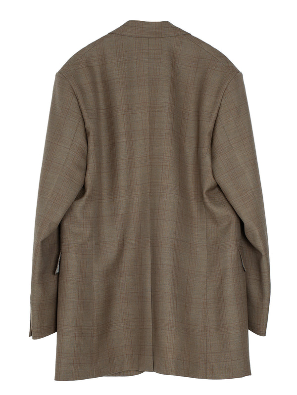 Women’s Bluefaced Wool Jacket Brown Check