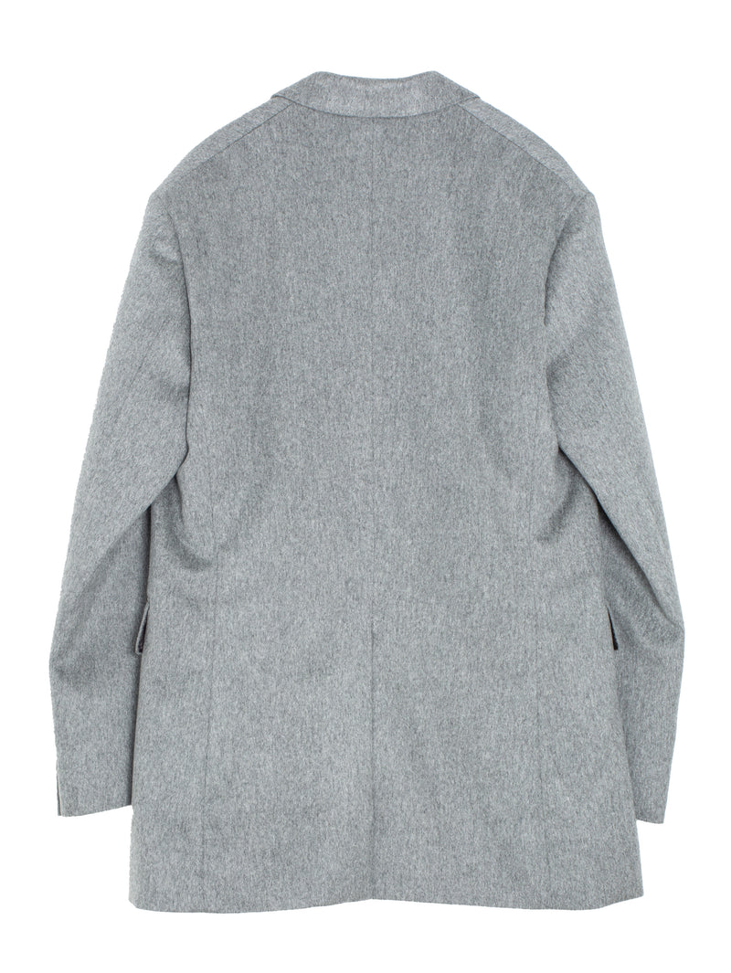 Women's Cashmere Moleskin Jacket Top Grey