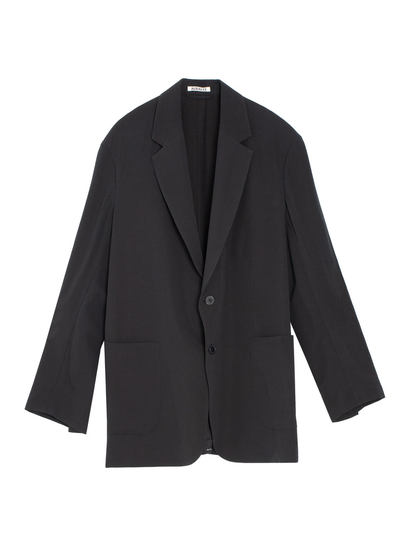 Men's Light Cotton Wool Viyella Jacket Black