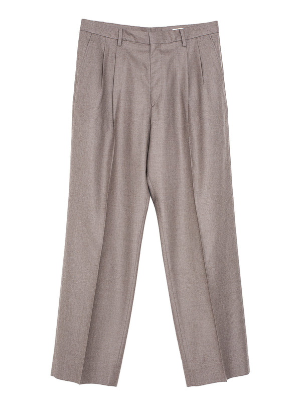 Men’s Light Wool Slacks Top Brown