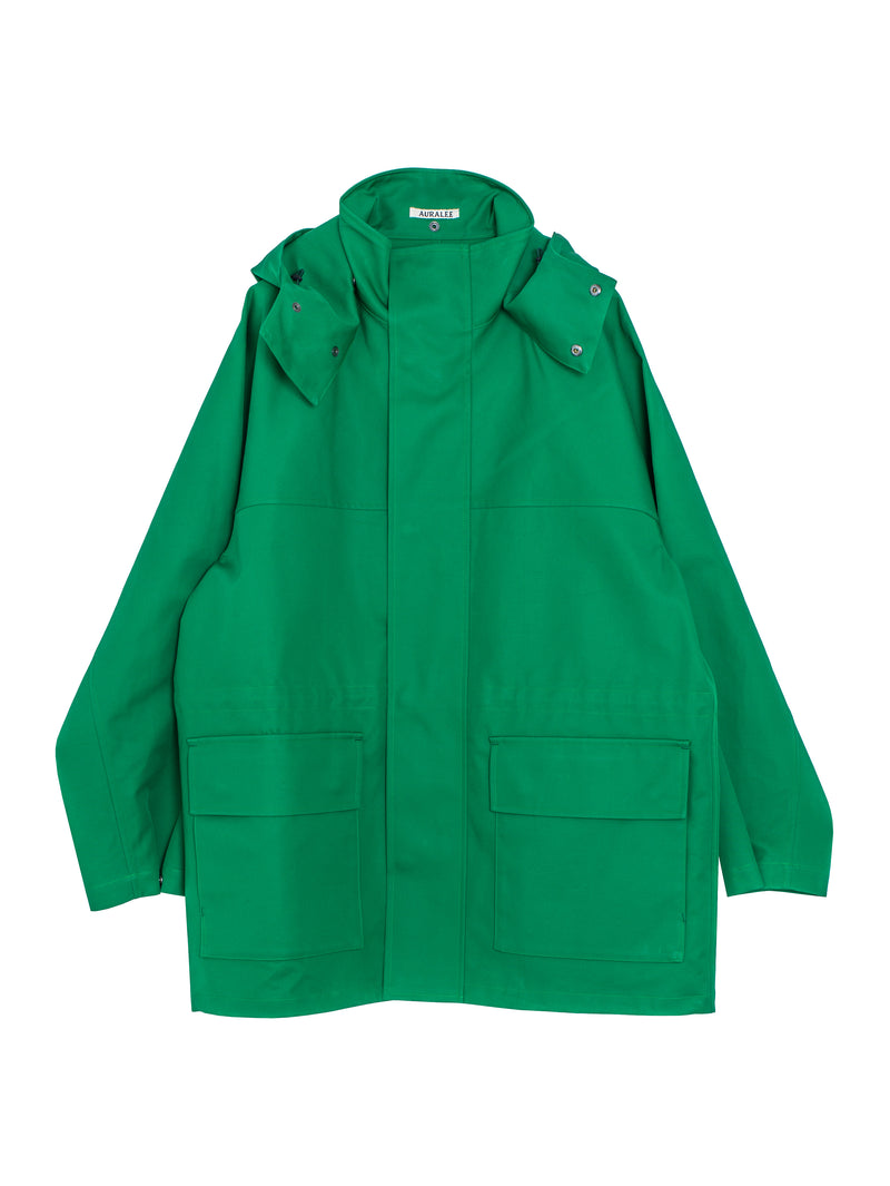 Women's High Density Bonded Cotton Gabardine Blouson Green