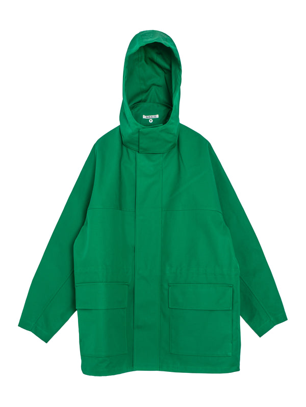 Women's High Density Bonded Cotton Gabardine Blouson Green