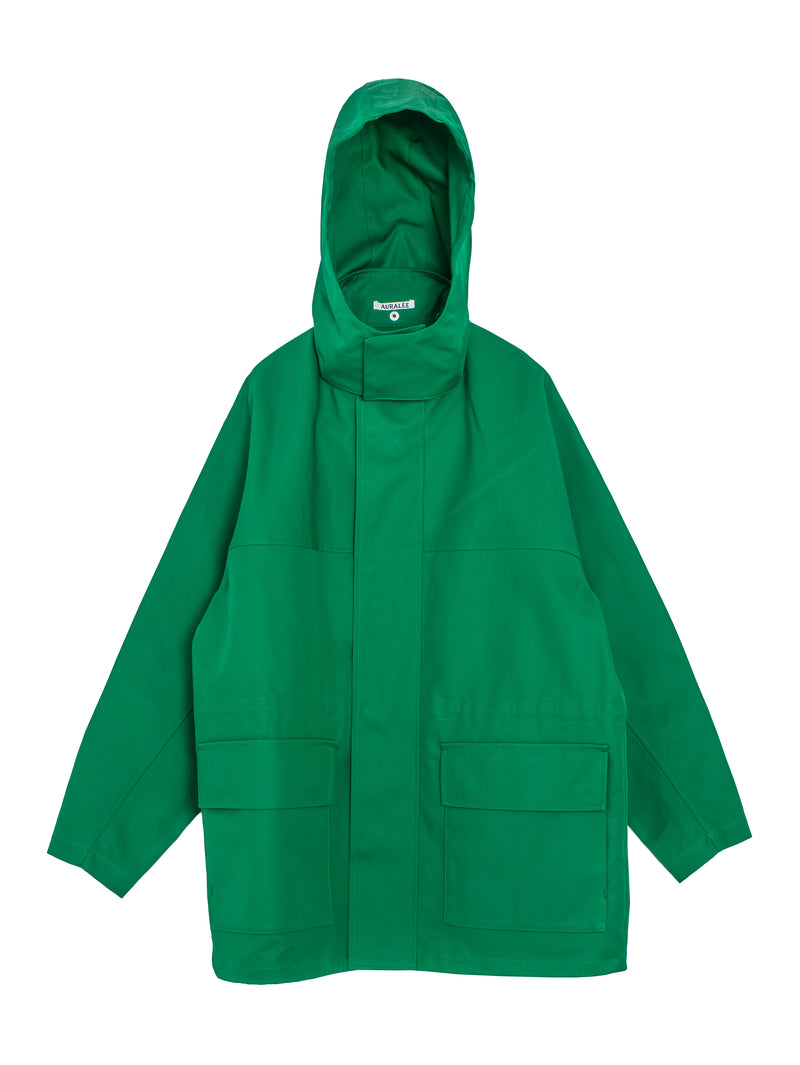 Women's High Density Bonded Cotton Gabardine Blouson Green