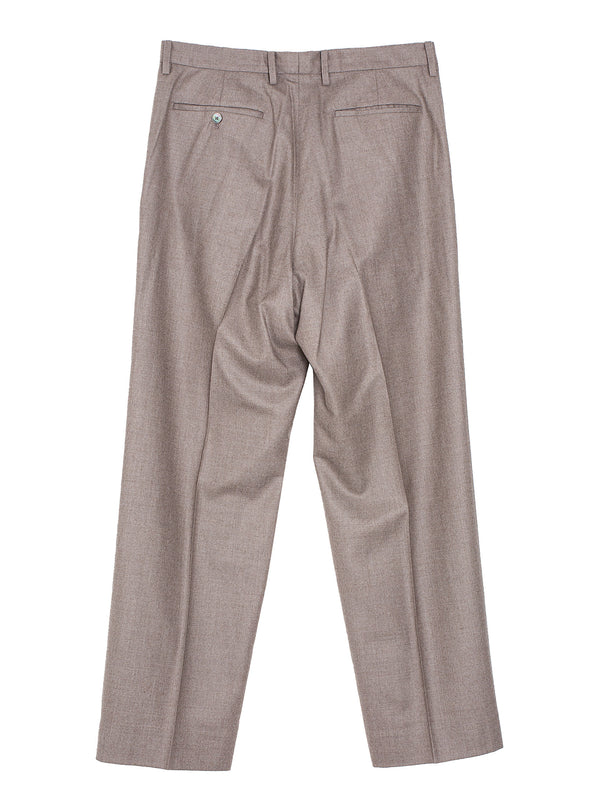 Men’s Light Wool Slacks Top Brown