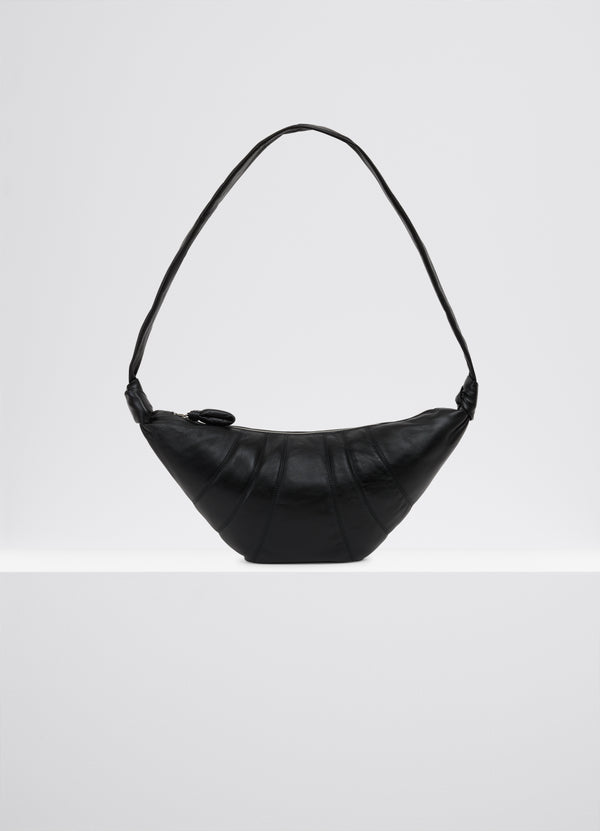 Medium Croissant Bag Black