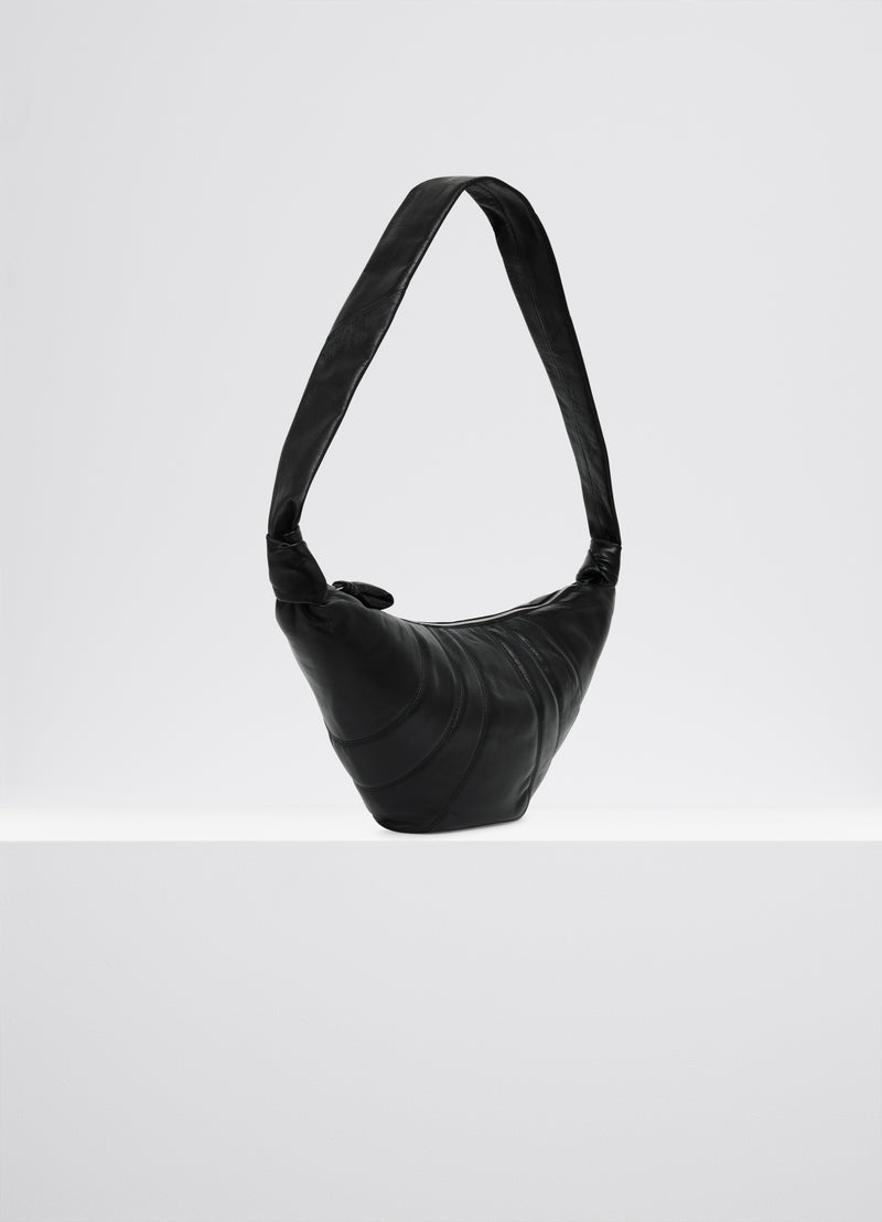 Medium Croissant Bag Black