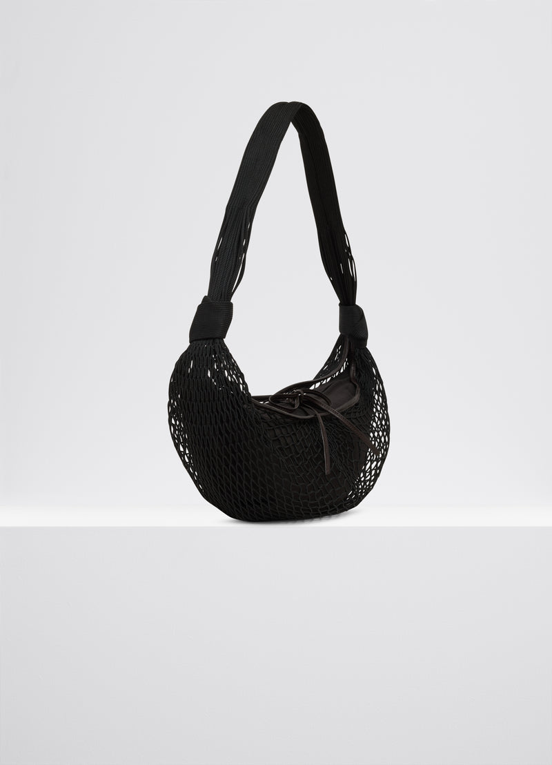 Croissant Filt Bag Black