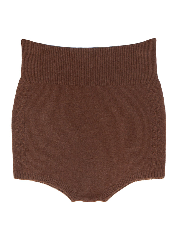 Cashmere Knit Pants Chocolate