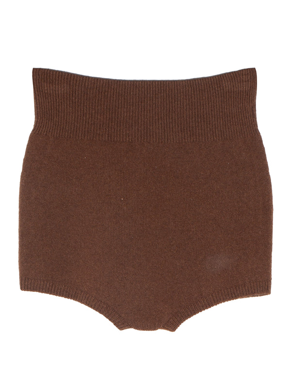 Cashmere Knit Pants Chocolate