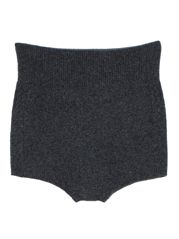 Cashmere Knit Pants Charcoal