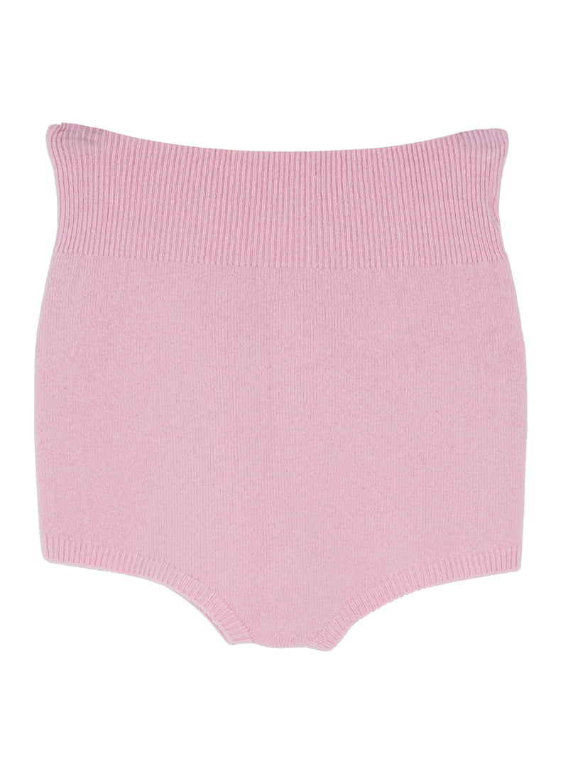 Cashmere Knit Pants Light Pink