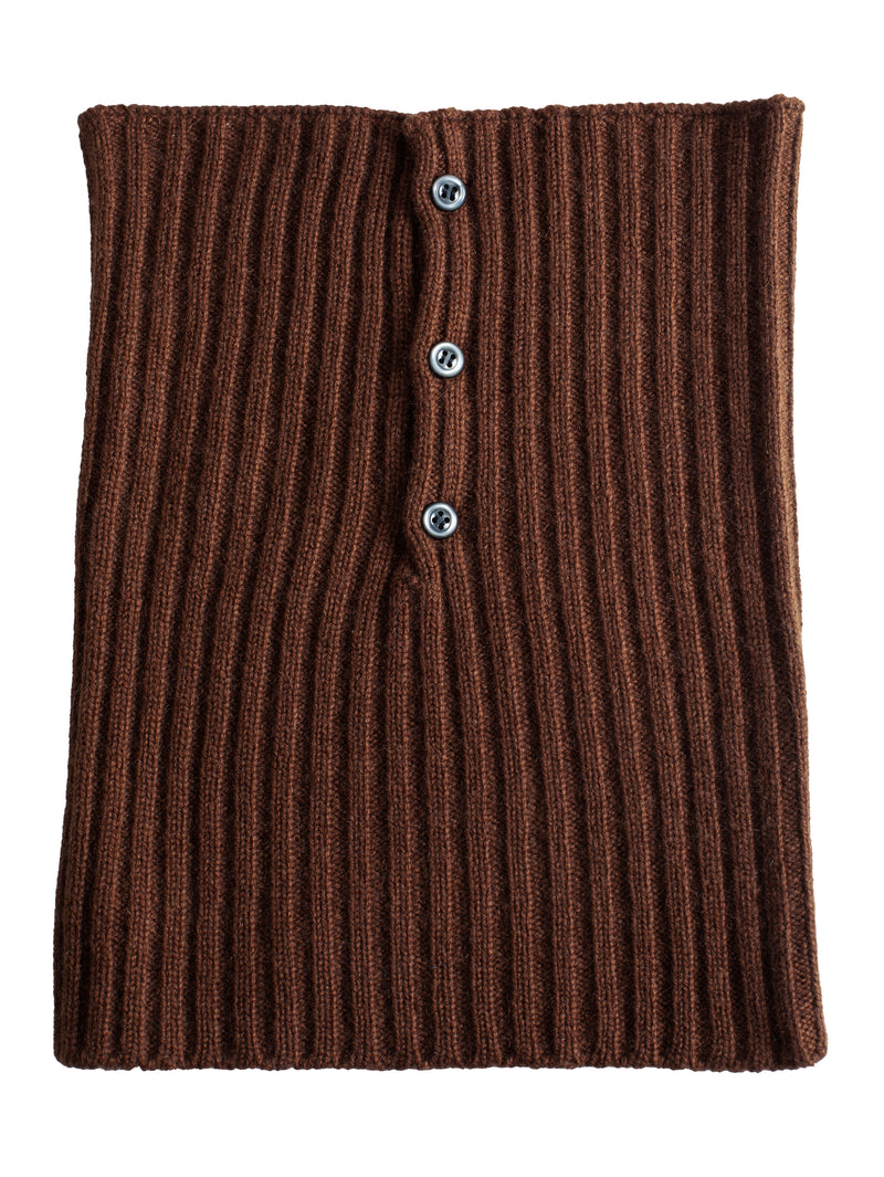 Cashmere Neck Warmer Chocolate