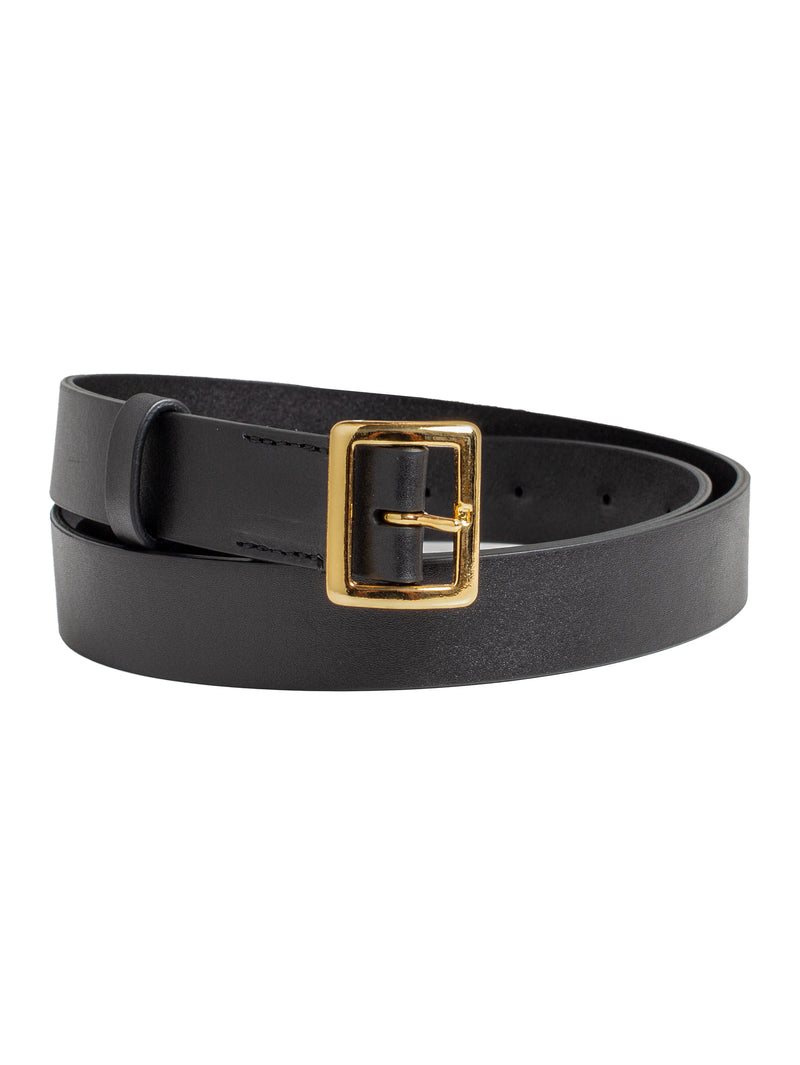Men's Square Buckle Belt Black
