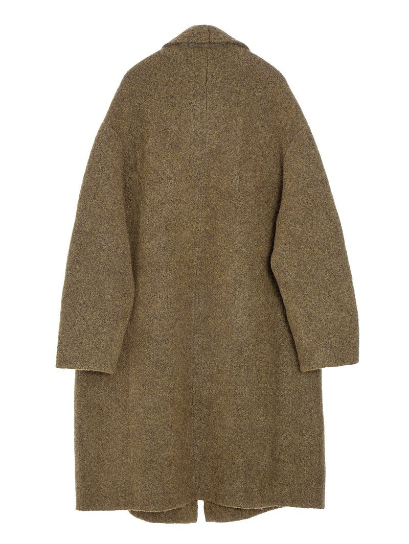 Like A Fur Wool Coat Olive